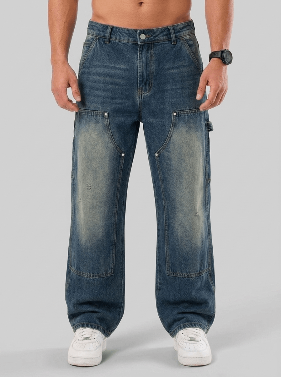 Jeans Tadeo Carpenter - Blu Stone Lavato
