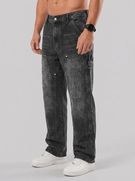 Tadeo Carpenter Jeans - Washed Grey