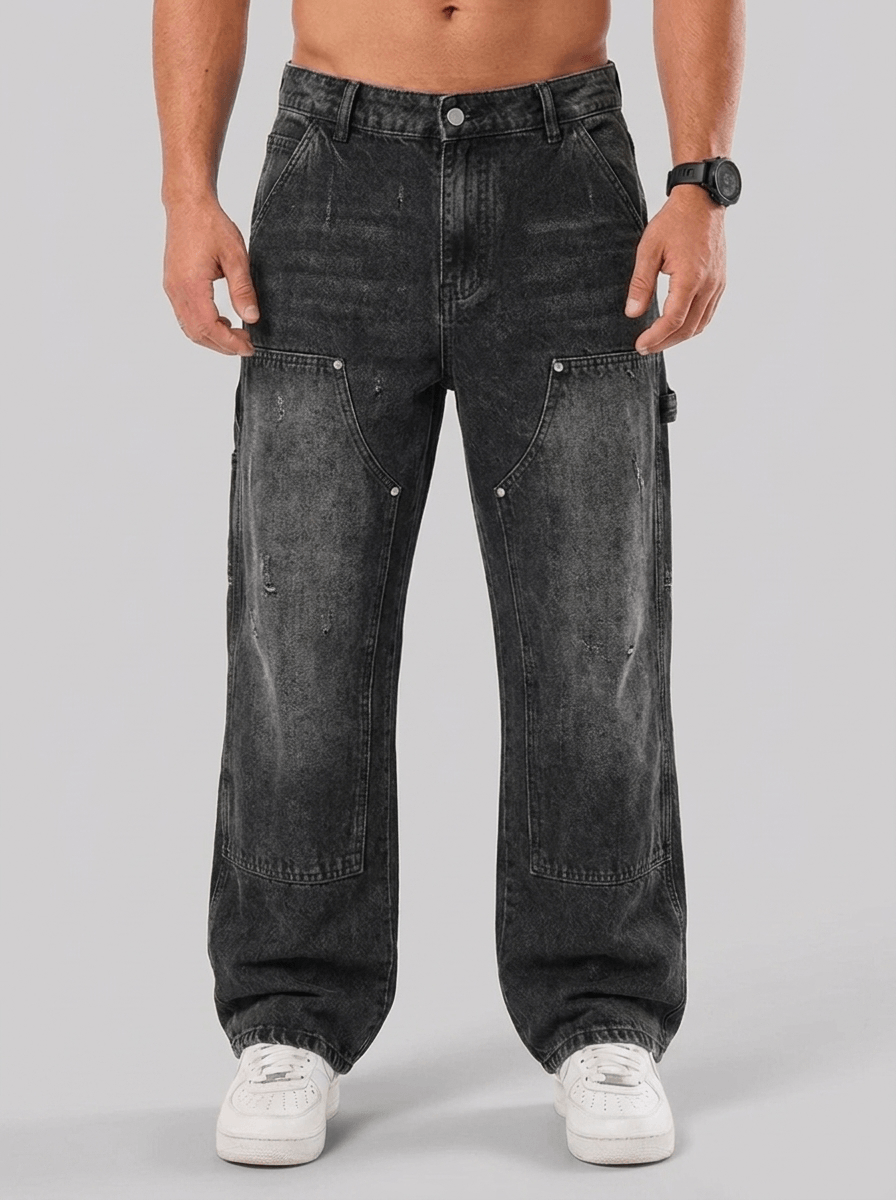 Jeans Carpenter Tadeo - Grigio Lavato