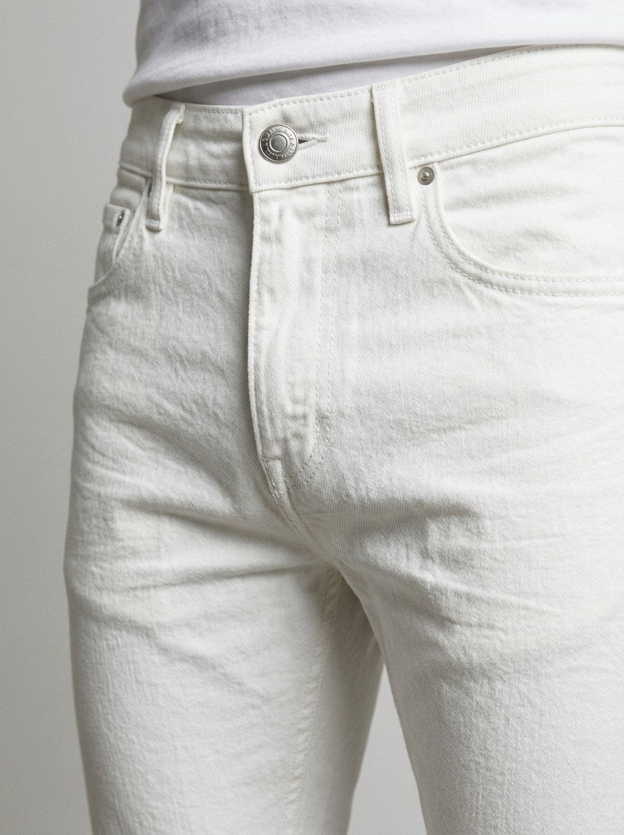The Andres Jeans - White