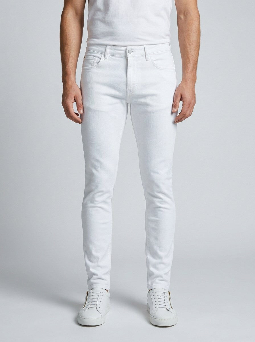 The Andres Jeans - White