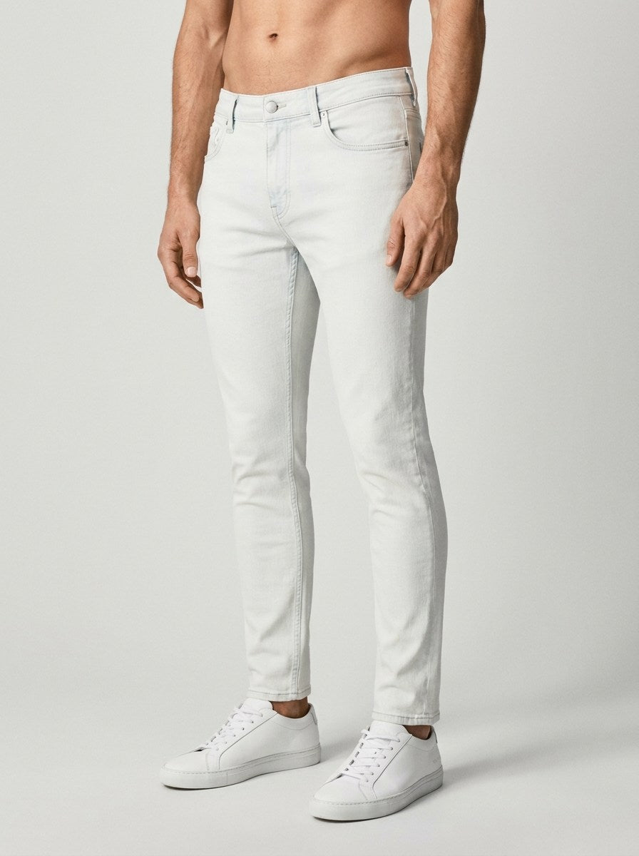 The Andres Jeans - White