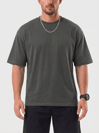 T-shirt Oversized Trevo - Grigio