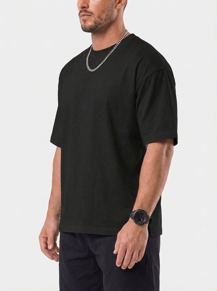Trevo Oversized T-Shirt - Black