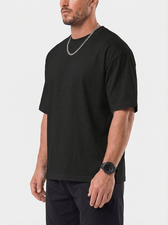 Trevo Oversized T-Shirt - Black