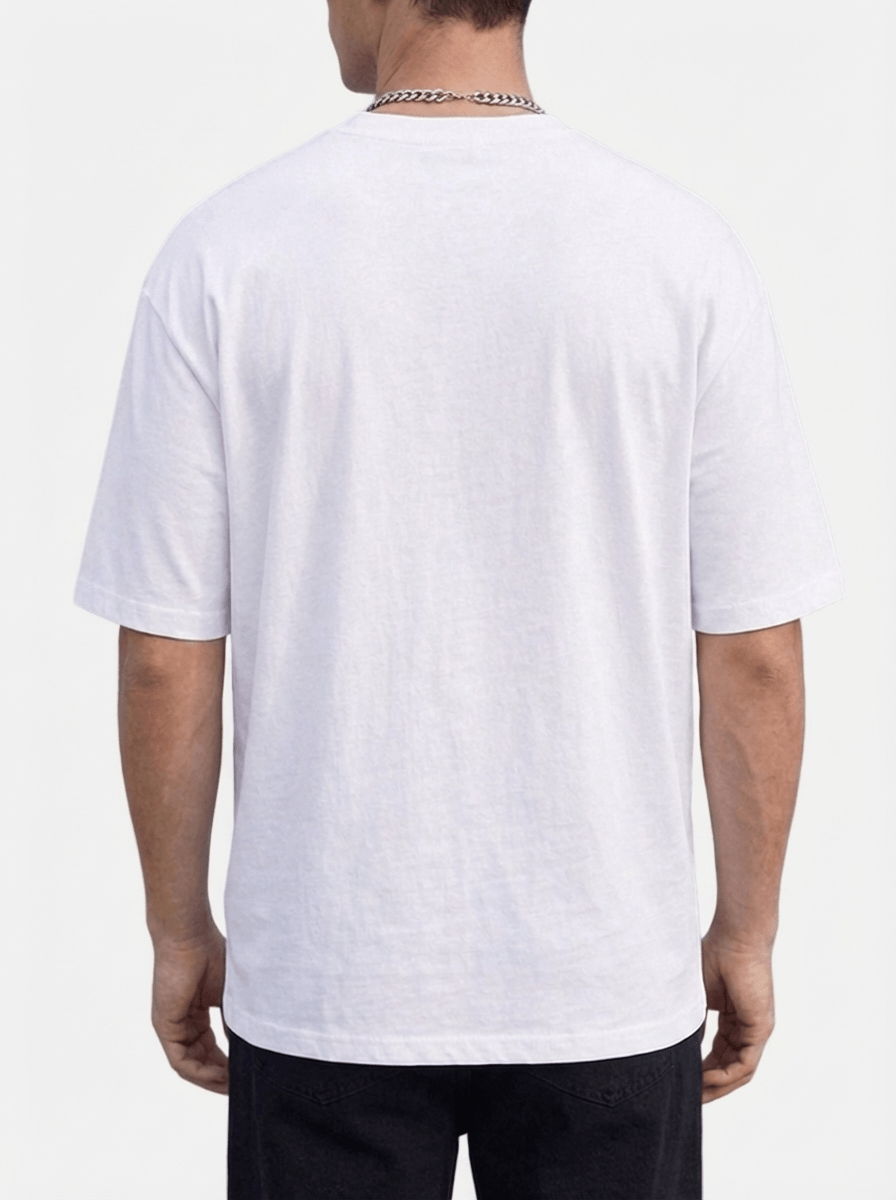 T-shirt Oversized Trevo - Bianco