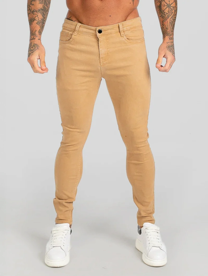 Tyrone Slim Fit Jeans - Khaki