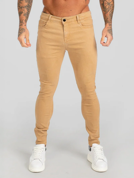 Tyrone Slim Fit Jeans - Khaki