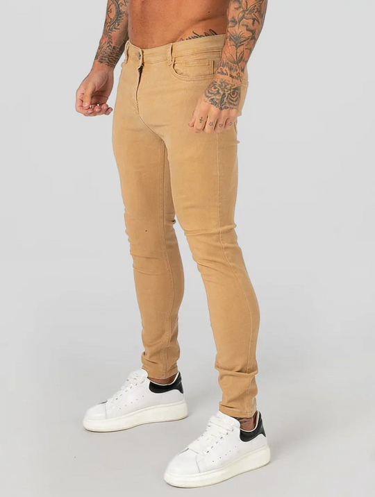 Tyrone Slim Fit Jeans - Khaki