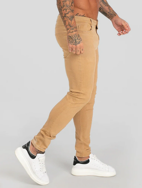 Tyrone Slim Fit Jeans - Khaki