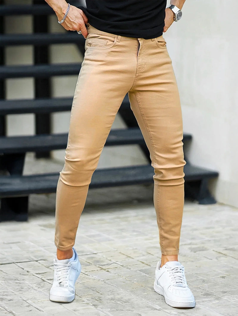 Tyrone Slim Fit Jeans - Khaki
