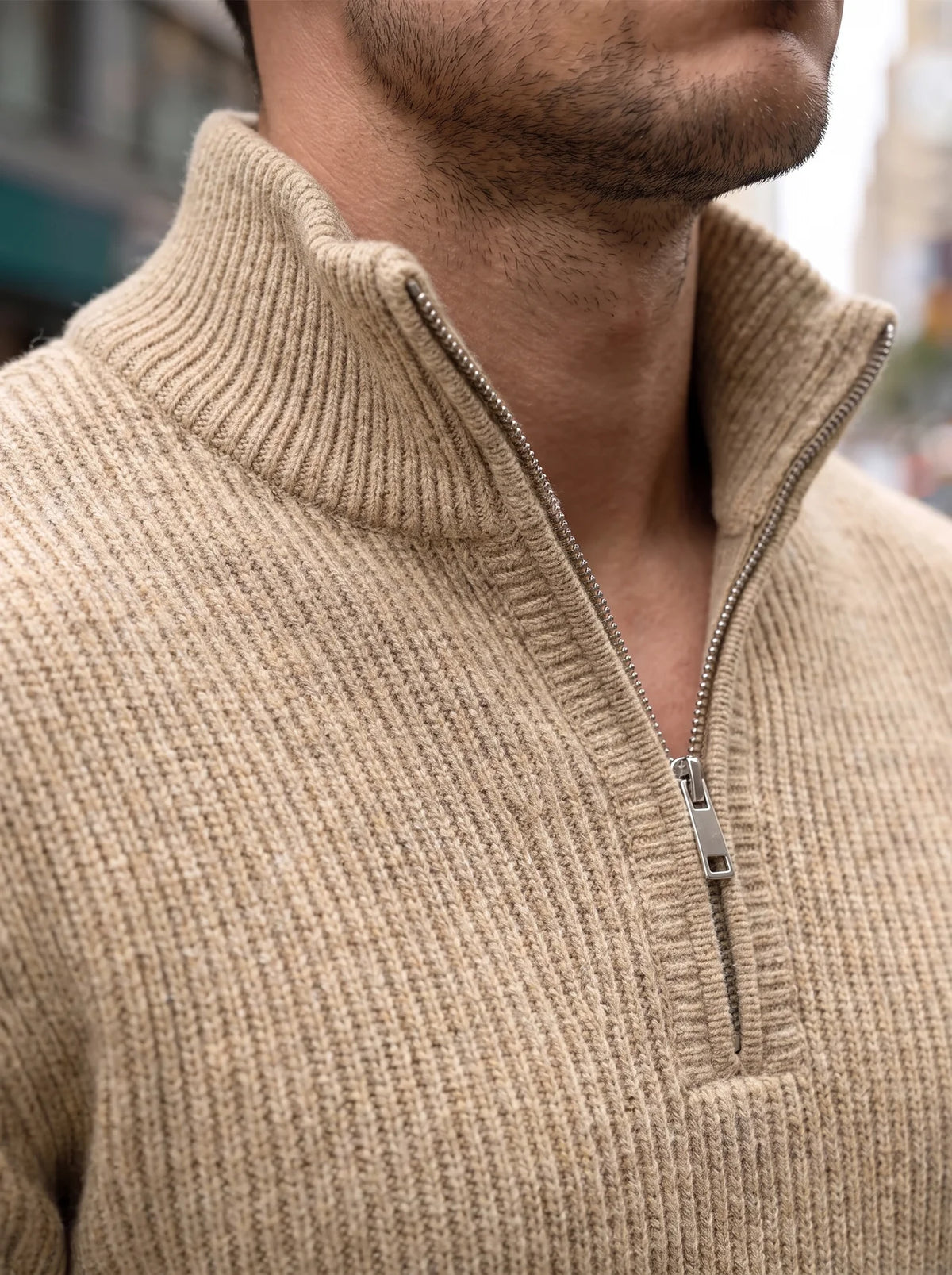 Zip Knit Sweater 4-Pack | Valerio