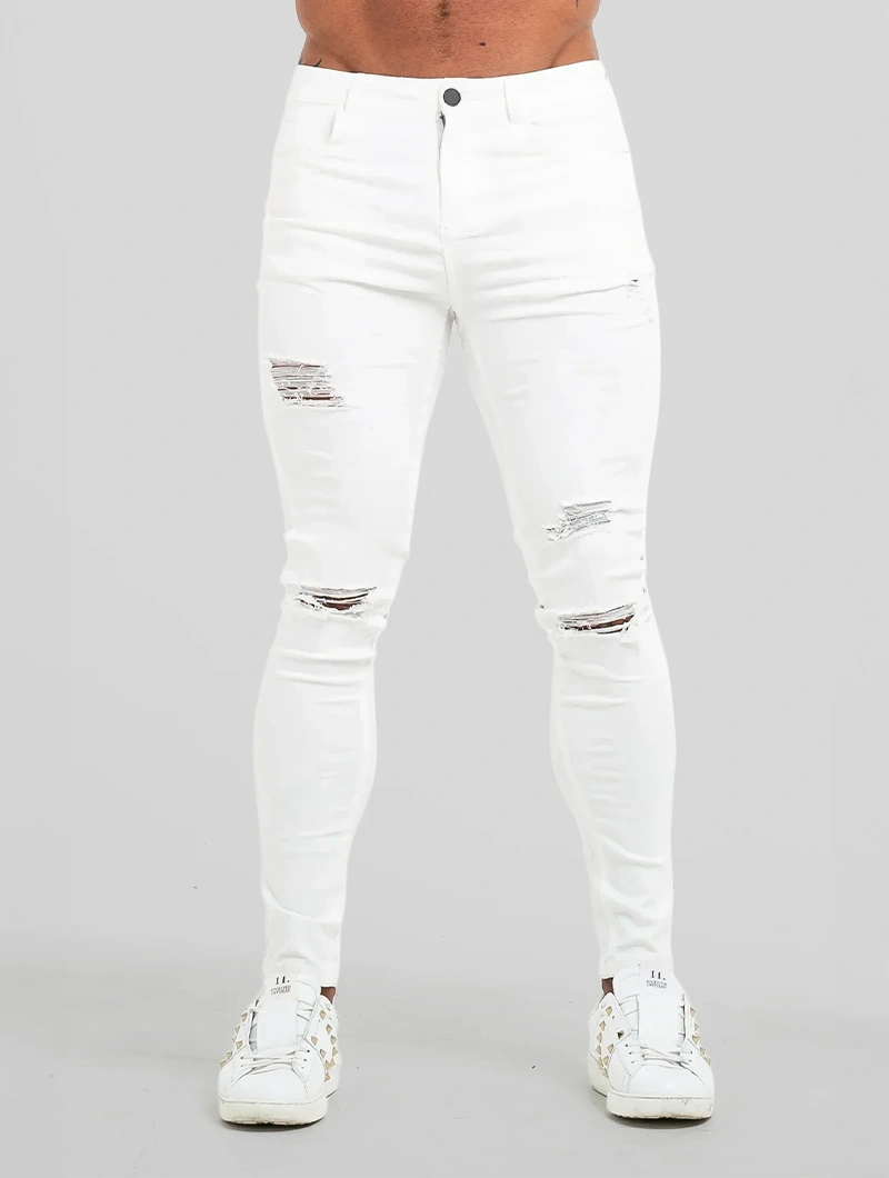 Vega Ripped Jeans - White