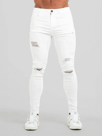 Jeans strappati Vega - Bianchi