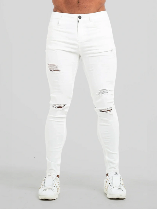 Vega Ripped Jeans - White
