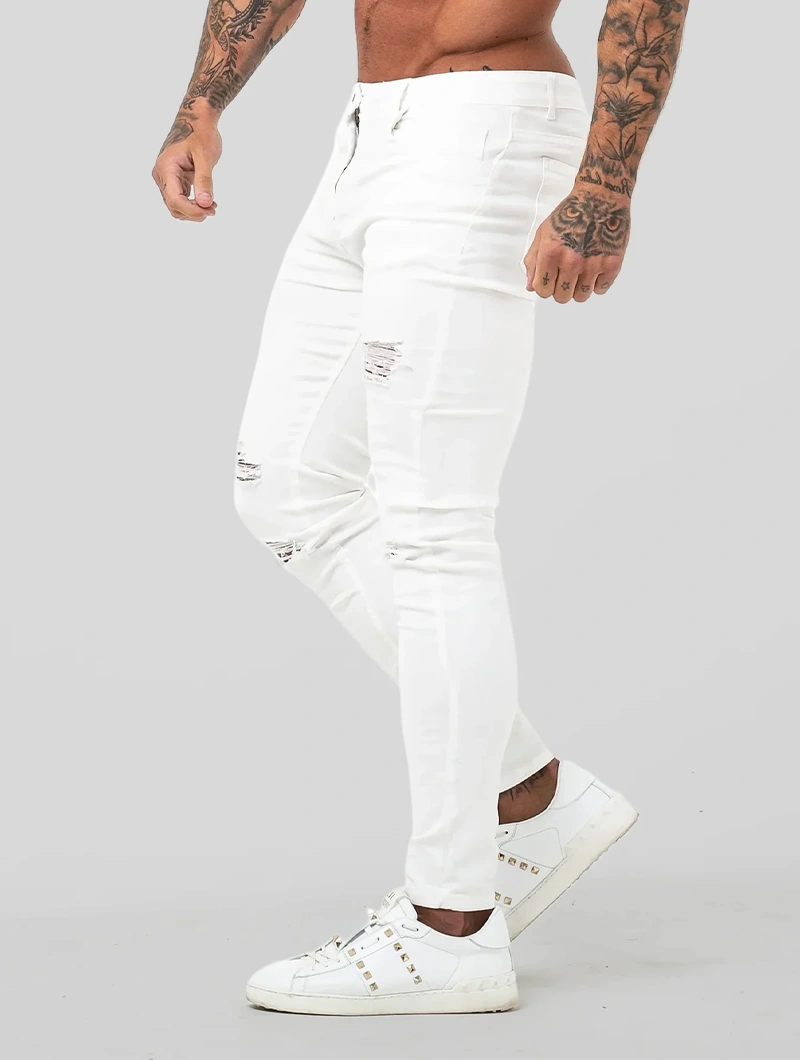 Vega Ripped Jeans - White