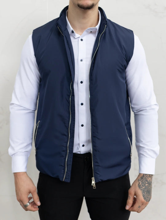 Burton Vest - Navy Blue