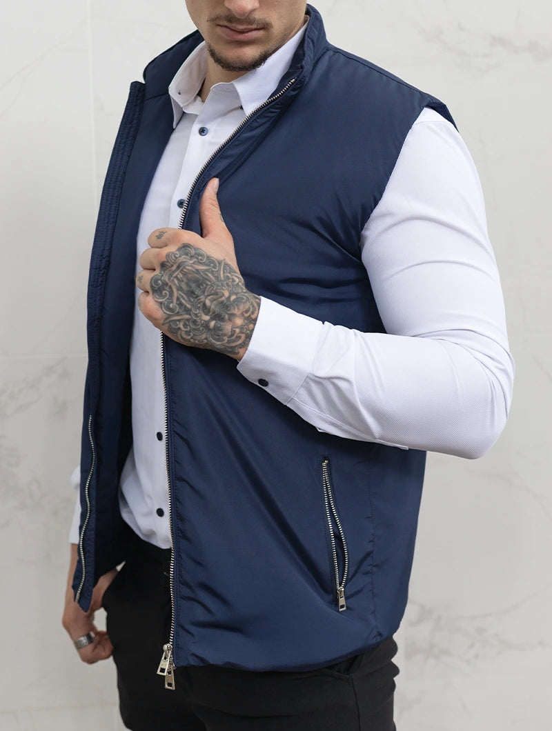 Burton Vest - Navy Blue
