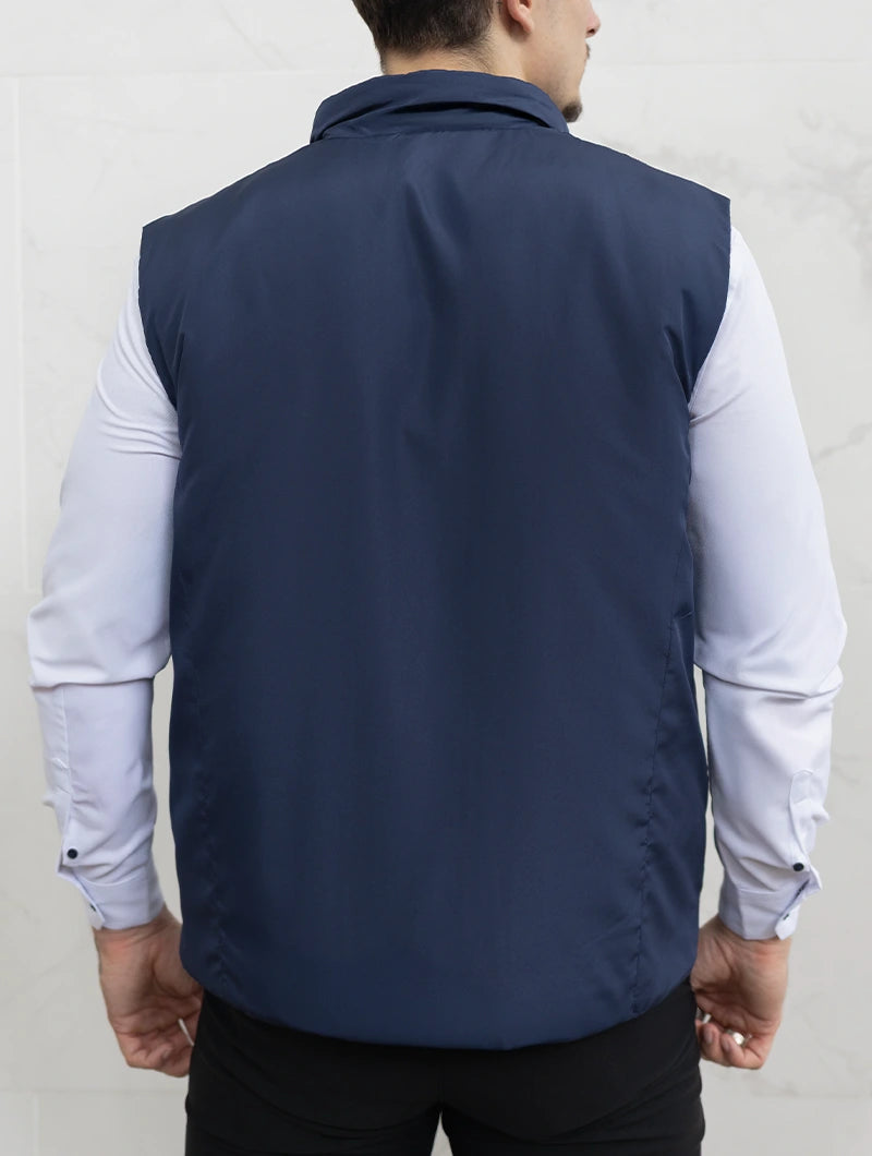 Burton Vest - Navy Blue
