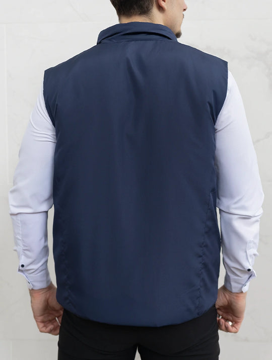 Burton Vest - Navy Blue