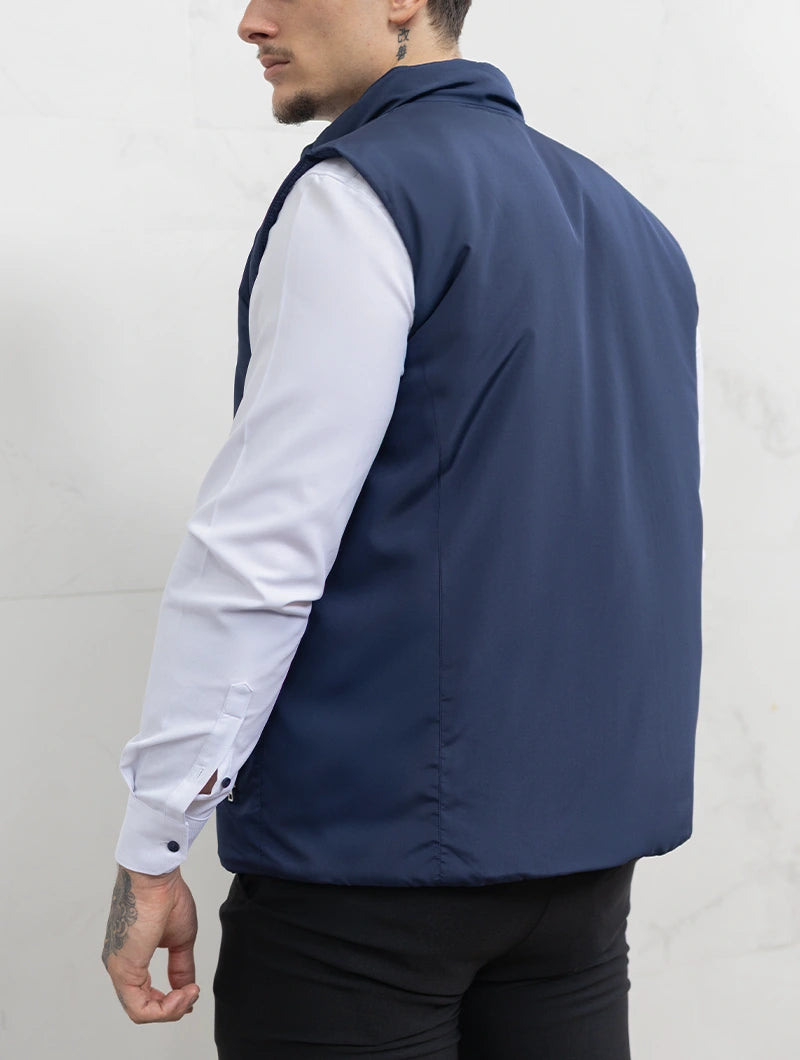 Burton Vest - Navy Blue