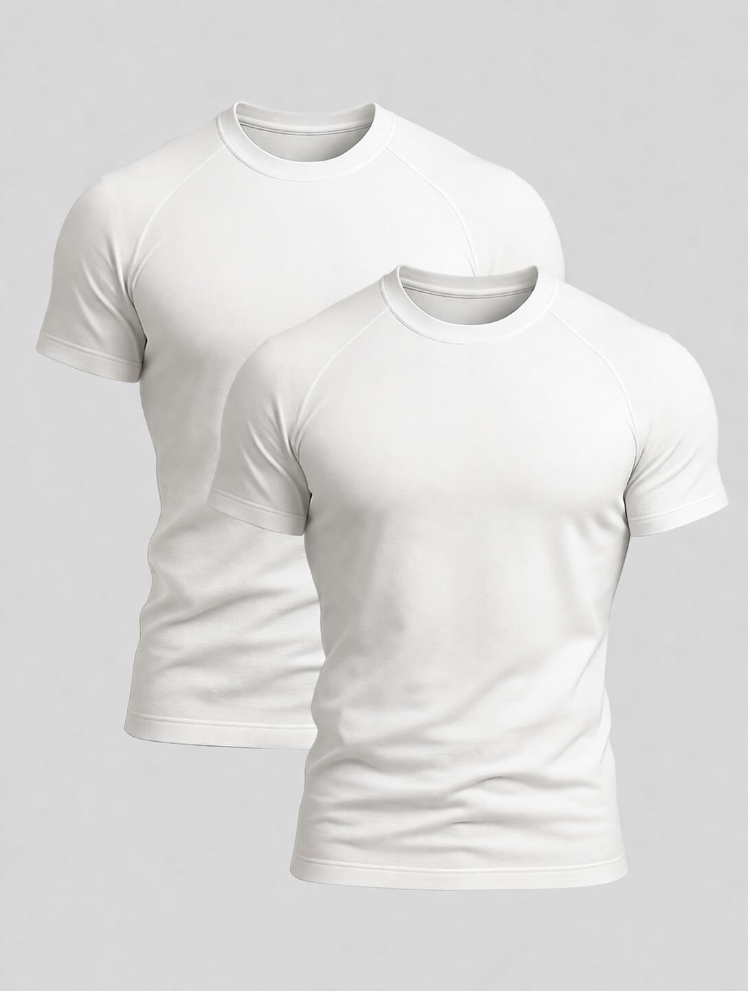 Maglietta Bianca 2-Pack | Aleano