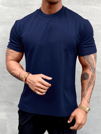 Aleano Fit T-Shirt - Navy Blue