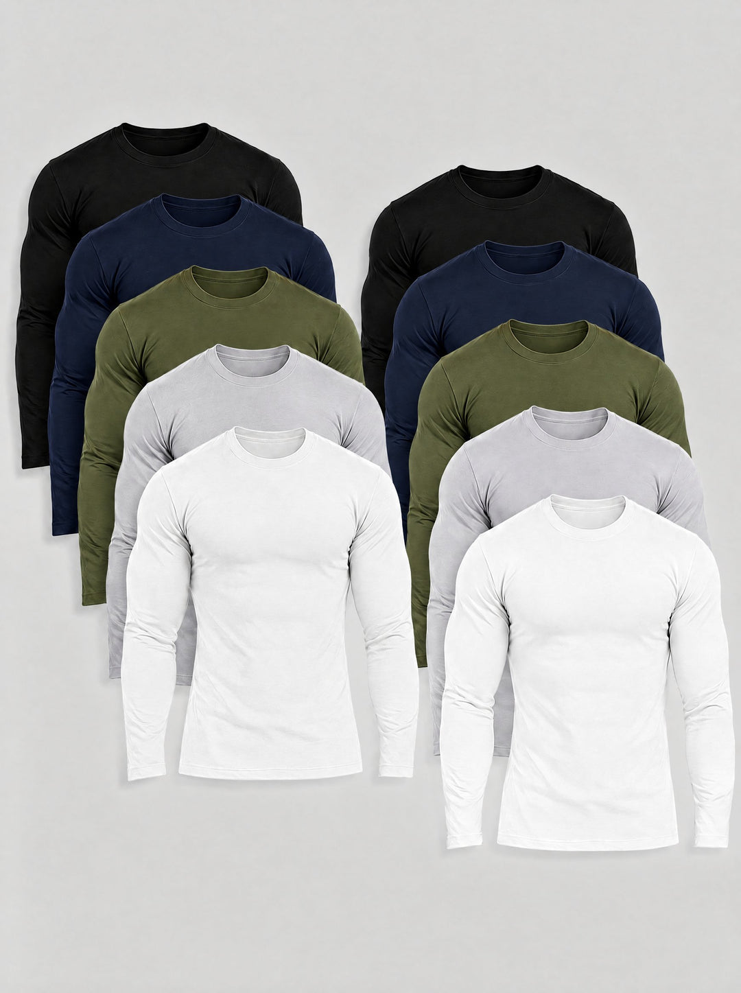 Black Long Sleeve 10-Pack | Tano