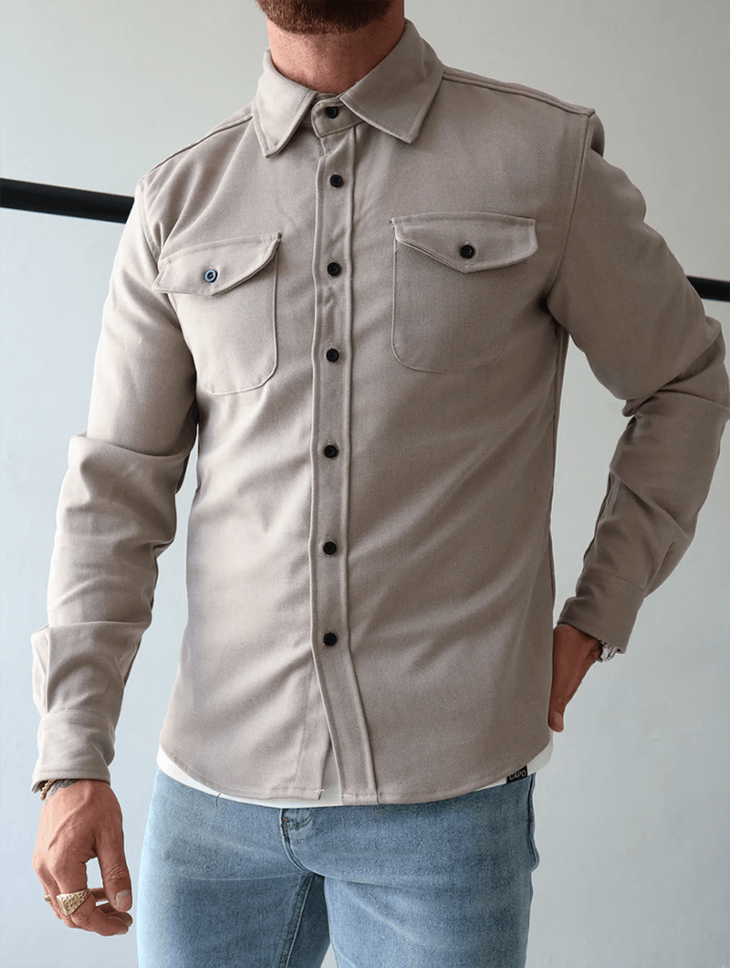 Dano Overshirt - Beige