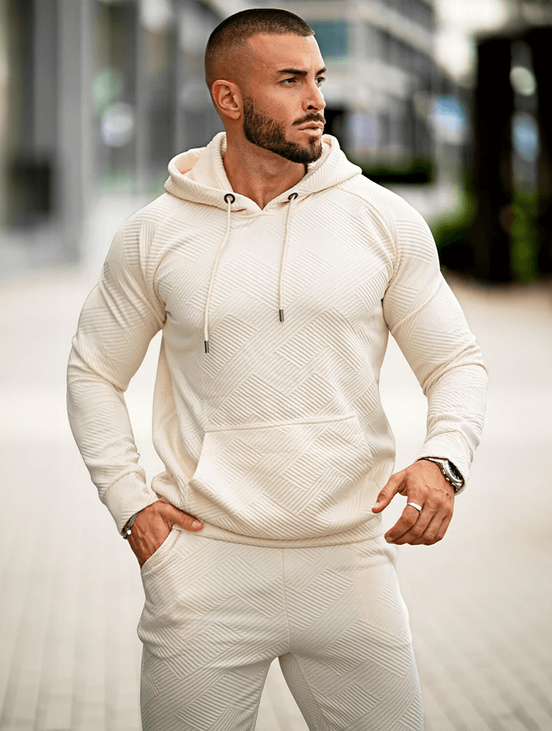 Pietro Hoodie Set - Beige