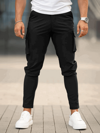 Pantalones Cargo Franco - Negros