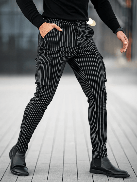 Vittorio Stretch Pants - Schwarz