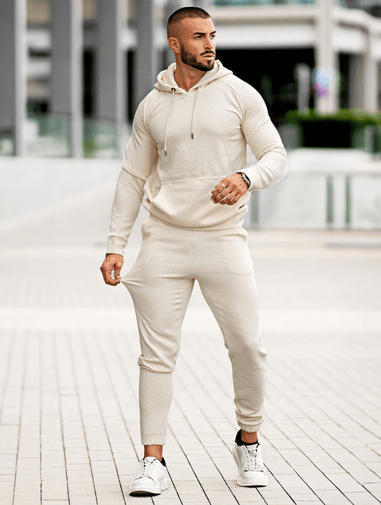 Pietro Hoodie Set - Beige