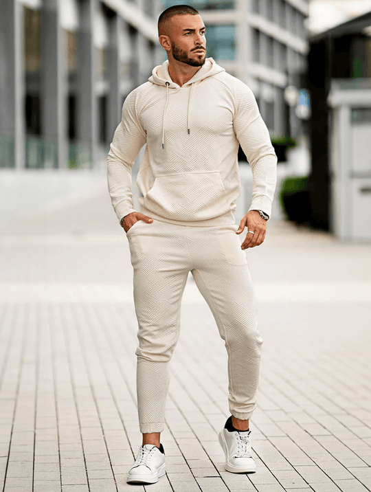 Pietro Hoodie Set - Beige