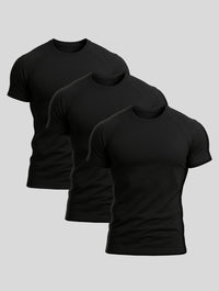 Black T-Shirt 3-Pack | Aleano