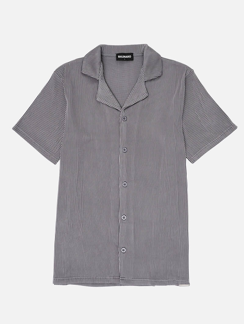 Balinaro Bailey Short-sleeve shirt with collar on a white background