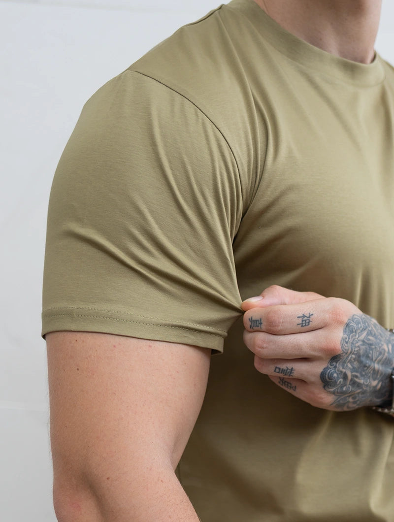 Evano T-Shirt - Khaki Green