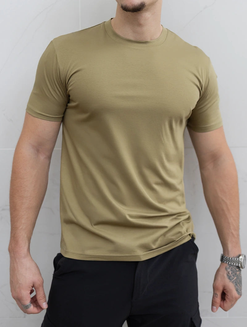Evano T-Shirt - Khaki Green