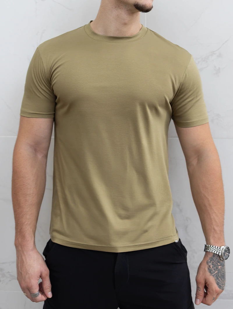 Evano T-Shirt - Khaki Green