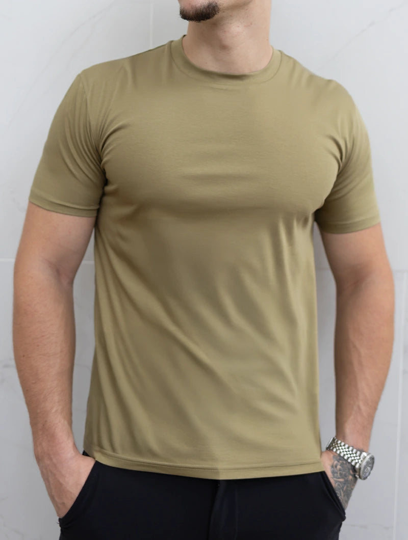 Evano T-Shirt - Khaki Green