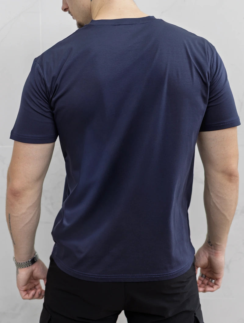 Camiseta Evano - Azul Marino