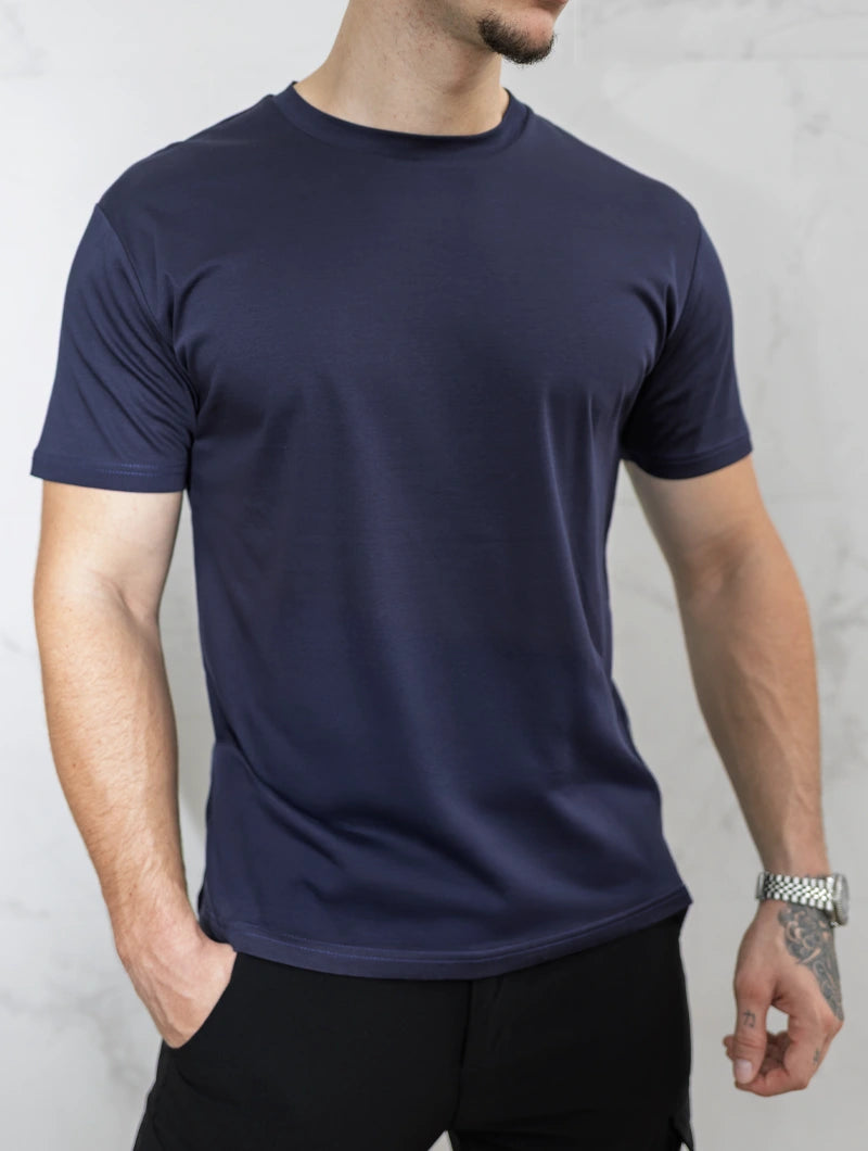 Camiseta Evano - Azul Marino
