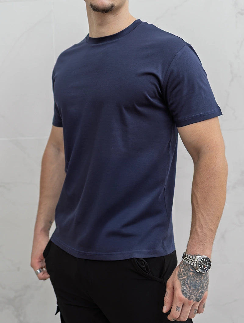 Camiseta Evano - Azul Marino