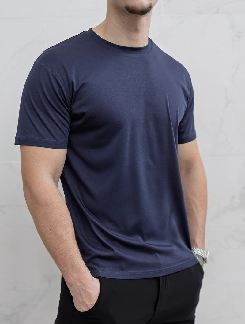 Camiseta Evano - Azul Marino