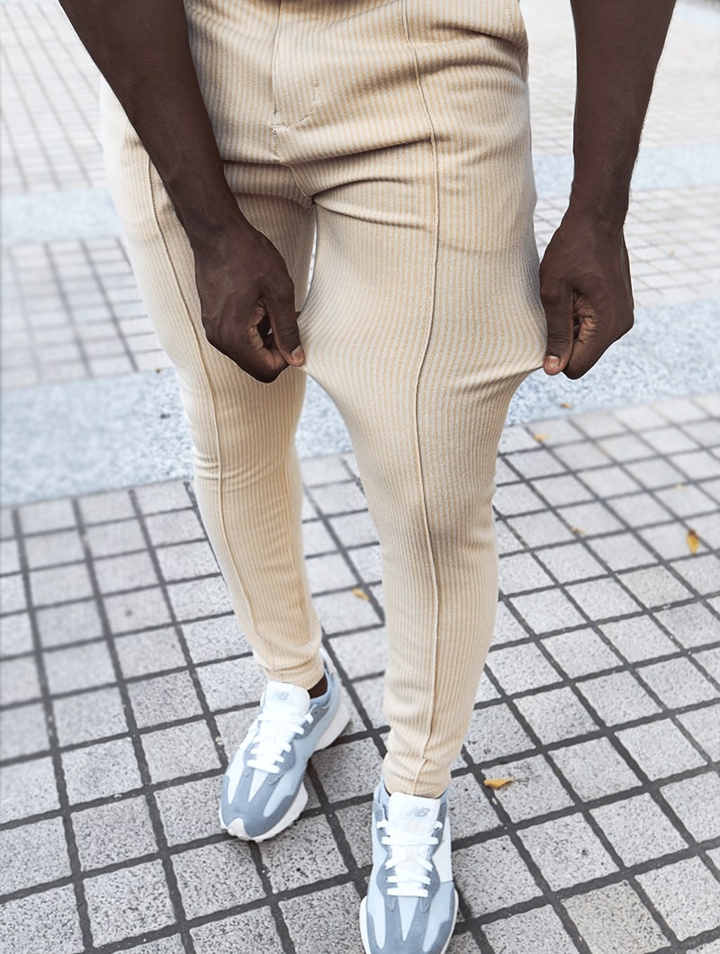  Balinaro Evo khaki trousers - everyday men’s outfit