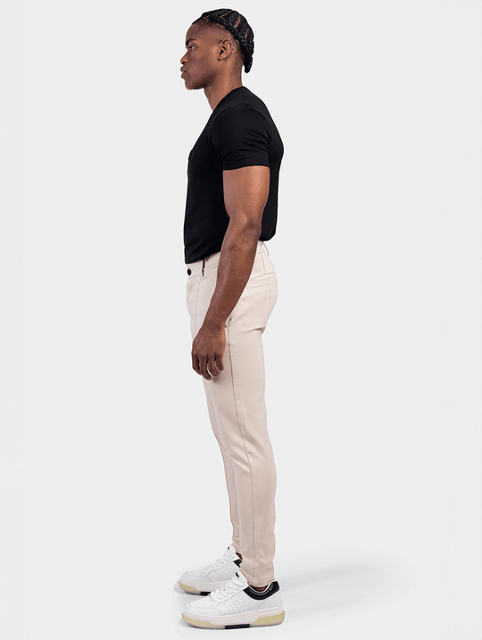 Rinaldo Modern Fit Pants - Beige