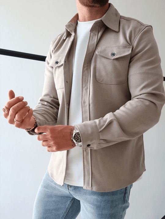 Dano Overshirt - Beige