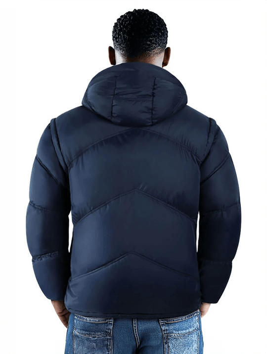 Metro Puffer Jacke - Blau