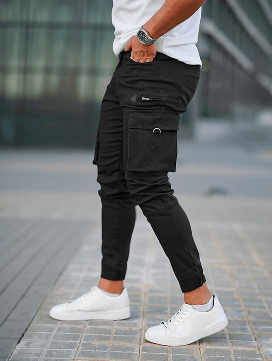 Paolo Streetwear Cargo - Schwarz