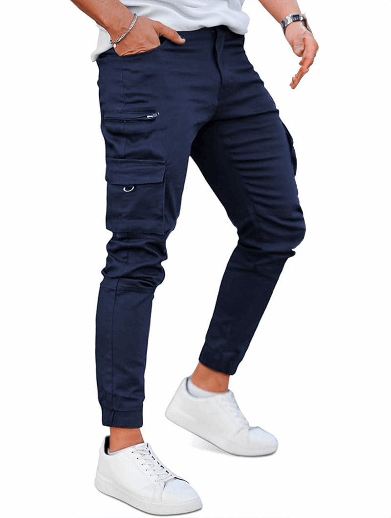 Paolo Streetwear Cargo - Marineblau